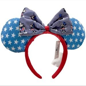 Disney Mickey Mouse Starry Blue Ears Headband